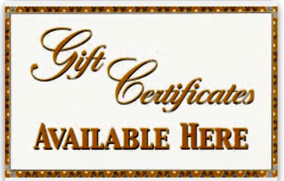 Gift Certificate